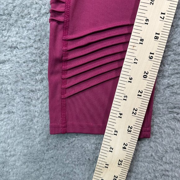 TKO Technical Knockout Women's Full Length Violet Yoga Pants Plus Size 1X - Picture 7 of 9